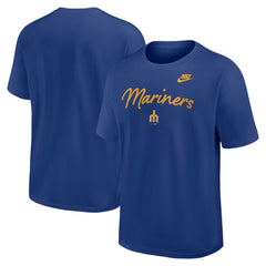 Seattle Mariners Cooperstown Collection Max90 T-Shirt Royal | Nike