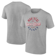 Montreal Canadiens Fanatics Emblem T-Shirt Gray
