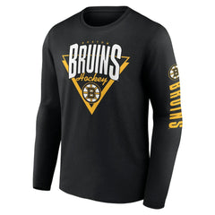 Boston Bruins Fanatics Headline Long Sleeve T-Shirt Black