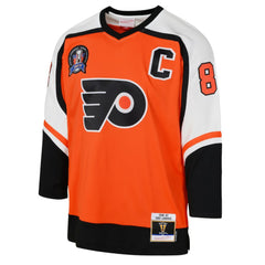 Eric Lindros Philadelphia Flyers Mitchell & Ness Youth 1996/97 Power Play 2.0 Player Jersey with Captain Patch Orange
