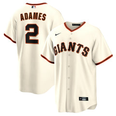 Willy Adames San Francisco Giants Home Replica Jersey - Cream
