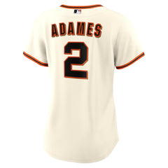 Willy Adames San Francisco Giants Women's Home Replica Jersey - Cream