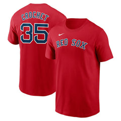 Garrett Crochet Boston Red Sox Fuse Name & Number T-Shirt Red | Nike