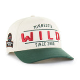 Minnesota Wild '47 Expansion Debut Two-Tone Hitch Adjustable Hat Cream/Green