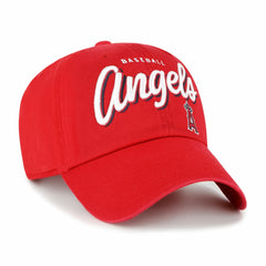 Los Angeles Angels Women's Ariana Clean Up Adjustable Hat Red | 47 brand