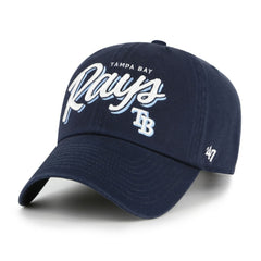 Tampa Bay Rays Women's Ariana Clean Up Adjustable Hat Navy | 47 brand