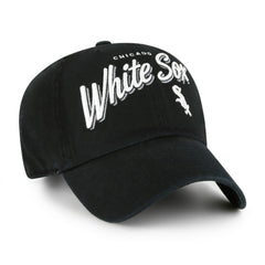 Chicago White Sox Women's Ariana Clean Up Adjustable Hat Black | 47 brand