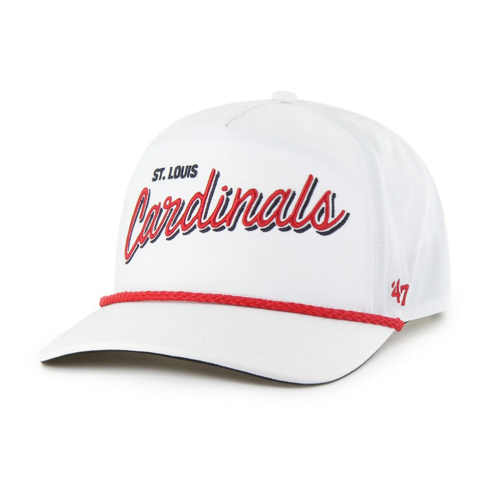St. Louis Cardinals Brrr Fairway Hitch Adjustable Hat White | 47 brand