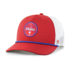 Philadelphia Phillies Fairway Trucker Adjustable Hat Red/White | 47 brand