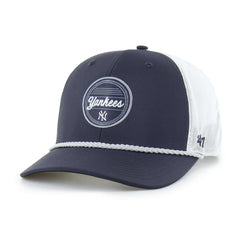 New York Yankees Fairway Trucker Adjustable Hat Navy/White | 47 brand