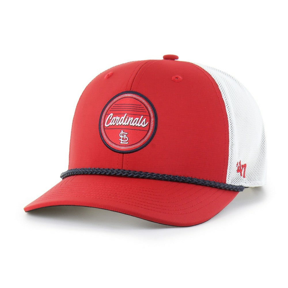 St. Louis Cardinals Fairway Trucker Adjustable Hat Red/White | 47 brand