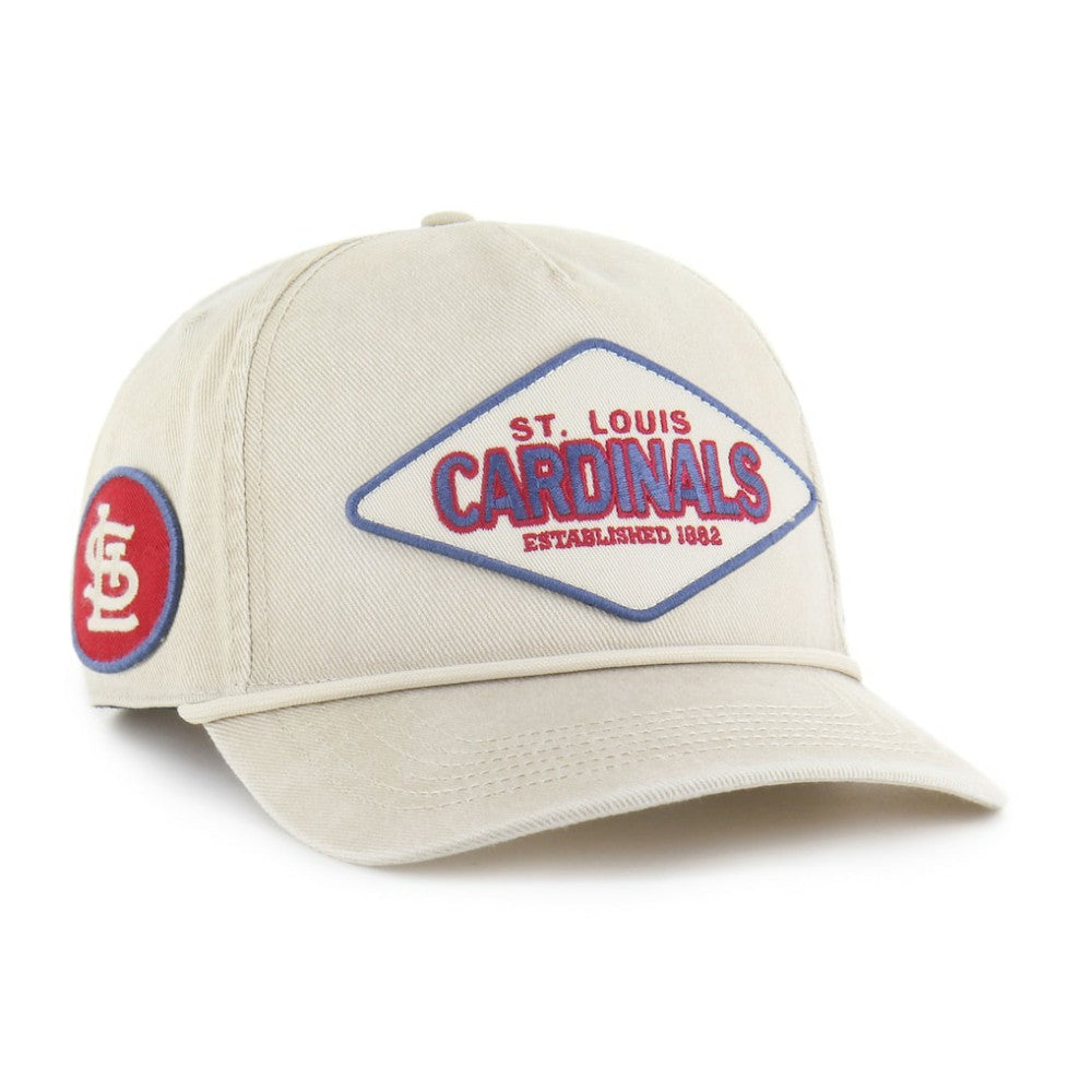 St. Louis Cardinals Cairn Hitch Adjustable Hat Khaki | 47 brand