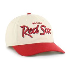 Boston Red Sox Crosstown Franchise Fitted Hat Natural | 47 brand