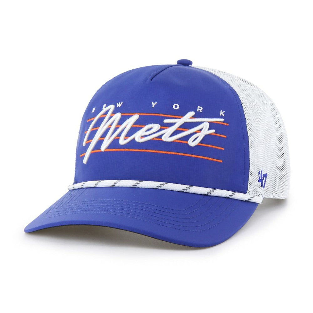 New York Mets Brrr Downburst Mesh Hitch Adjustable Hat Royal | 47 brand