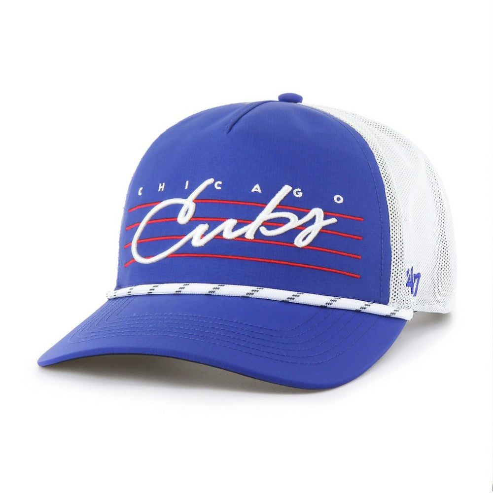 Chicago Cubs Brrr Downburst Mesh Hitch Adjustable Hat Royal | 47 brand