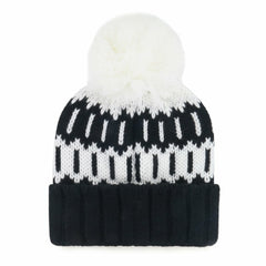 Chicago White Sox Women's Felicity Cuffed Knit Hat with Pom Black | 47 brand