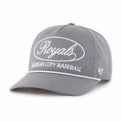 Kansas City Royals Foundational Hitch Adjustable Hat Gray | 47 brand