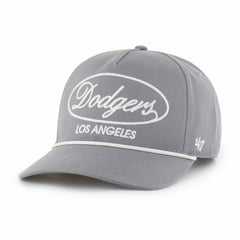 Los Angeles Dodgers Foundational Hitch Adjustable Hat Gray | 47 brand