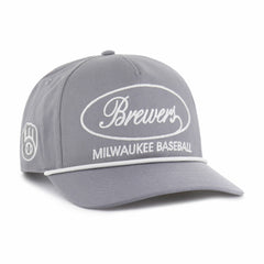 Milwaukee Brewers Foundational Hitch Adjustable Hat Gray | 47 brand