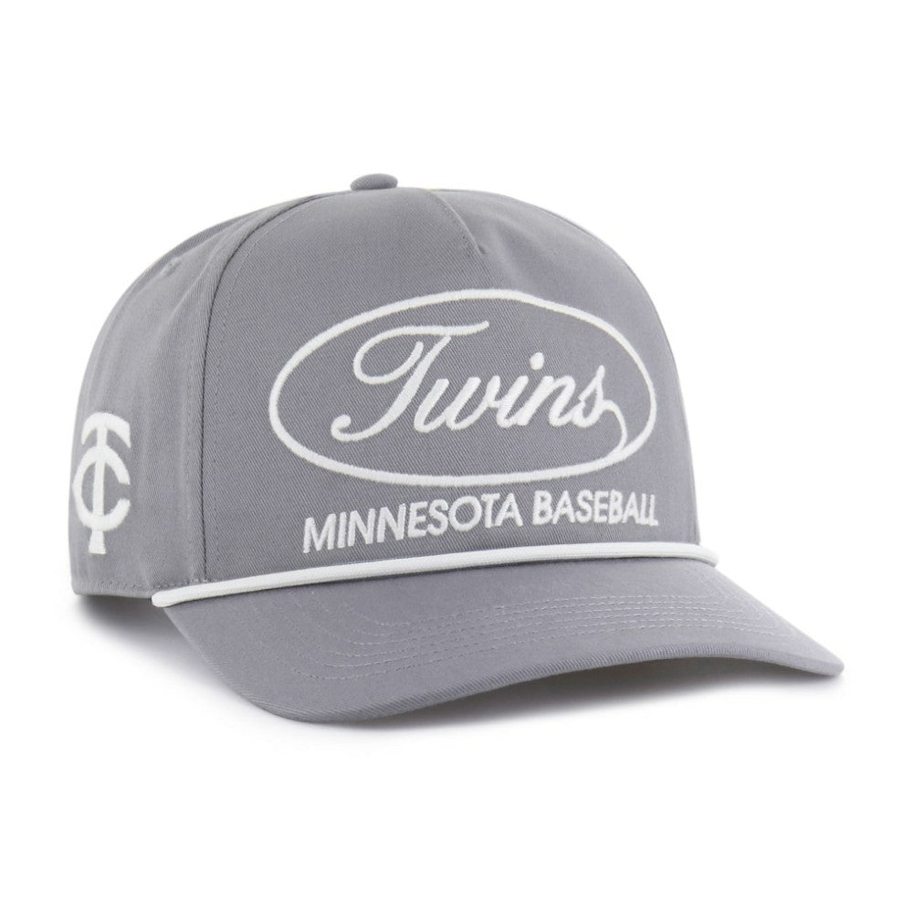 Minnesota Twins Foundational Hitch Adjustable Hat Gray | 47 brand