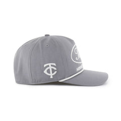 Minnesota Twins Foundational Hitch Adjustable Hat Gray | 47 brand