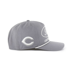 Cincinnati Reds Foundational Hitch Adjustable Hat Gray | 47 brand