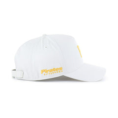 Pittsburgh Pirates Foundational Pinch Offside Adjustable Hat White | 47 brand