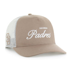 San Diego Padres Foundational Mesh Hitch Adjustable Hat Brown | 47 brand