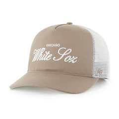 Chicago White Sox Foundational Mesh Hitch Adjustable Hat Brown | 47 brand