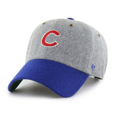 Chicago Cubs Golden Age Wool Clean Up Adjustable Hat Gray/Royal | 47 brand