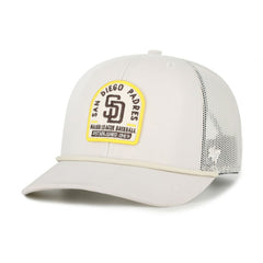 San Diego Padres Gravestone Adjustable Trucker Hat Cream | 47 brand