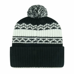 Chicago White Sox Youth Polar Vortex Cuffed Knit Hat with Pom Black | 47 brand