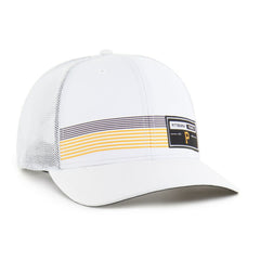 Pittsburgh Pirates Rangefinder brrr Trucker Adjustable Hat White | 47 brand