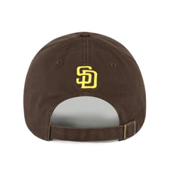 San Diego Padres Women's Zoey Clean Up Adjustable Hat Brown | 47 brand