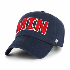 Minnesota Twins Women's Zoey Clean Up Adjustable Hat Navy | 47 brand
