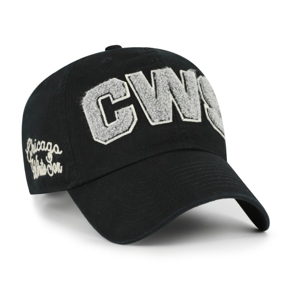 Chicago White Sox Women's Zoey Clean Up Adjustable Hat Black | 47 brand