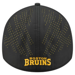 Boston Bruins New Era Night 39THIRTY Flex Hat Black