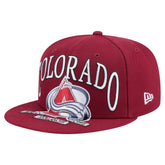 Colorado Avalanche New Era Oversized Vintage Arch 59Fifty Fitted Hat Burgundy