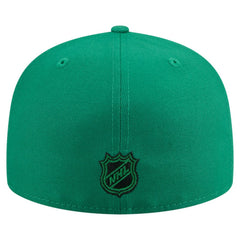 Dallas Stars New Era Oversized Vintage Arch 59Fifty Fitted Hat Kelly Green