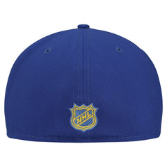 St. Louis Blues New Era Oversized Vintage Arch 59Fifty Fitted Hat Blue