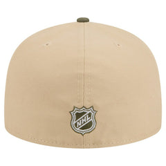 Philadelphia Flyers New Era Color Pack Two-Tone 59FIFTY A-Frame Fitted Hat Tan/Olive