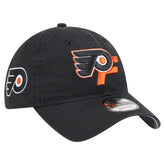 Philadelphia Flyers New Era Deceptor 9TWENTY Adjustable Hat Black