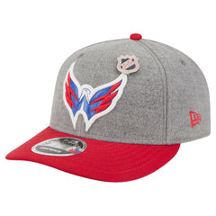 Washington Capitals New Era Wool Pin Low Profile 9FIFTY Snapback Hat Gray/Red