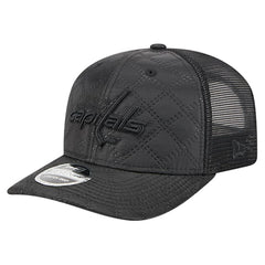 Washington Capitals New Era Quilted Nylon 9SEVENTY Adjustable Trucker Hat Black
