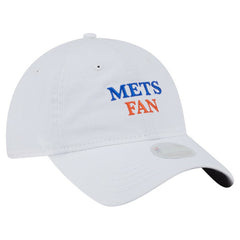 New York Mets Women's Team Fan 9TWENTY Adjustable Hat White | New Era