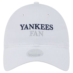 New York Yankees Women's Team Fan 9TWENTY Adjustable Hat White | New Era