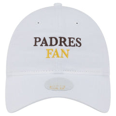 San Diego Padres Women's Team Fan 9TWENTY Adjustable Hat White | New Era