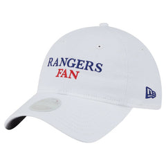 Texas Rangers Women's Team Fan 9TWENTY Adjustable Hat White | New Era