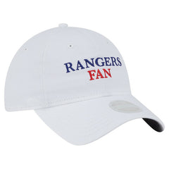 Texas Rangers Women's Team Fan 9TWENTY Adjustable Hat White | New Era