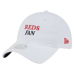 Cincinnati Reds Women's Team Fan 9TWENTY Adjustable Hat White | New Era